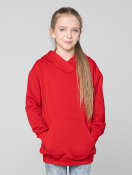 Худи оверсайз подростковое "Красный" ХУД-П-КРАСН (размер 140) - Наш новый бренд: Кинкло, Kinclo - клуб-магазин детской одежды oldbear.ru